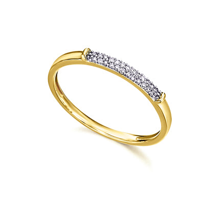 Pavé-Ring aus Gold mit Diamanten LeCarré (GA082OA.19)