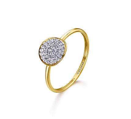 Vita-Ring in Gold und Diamanten LeCarré (GA150OA.13)