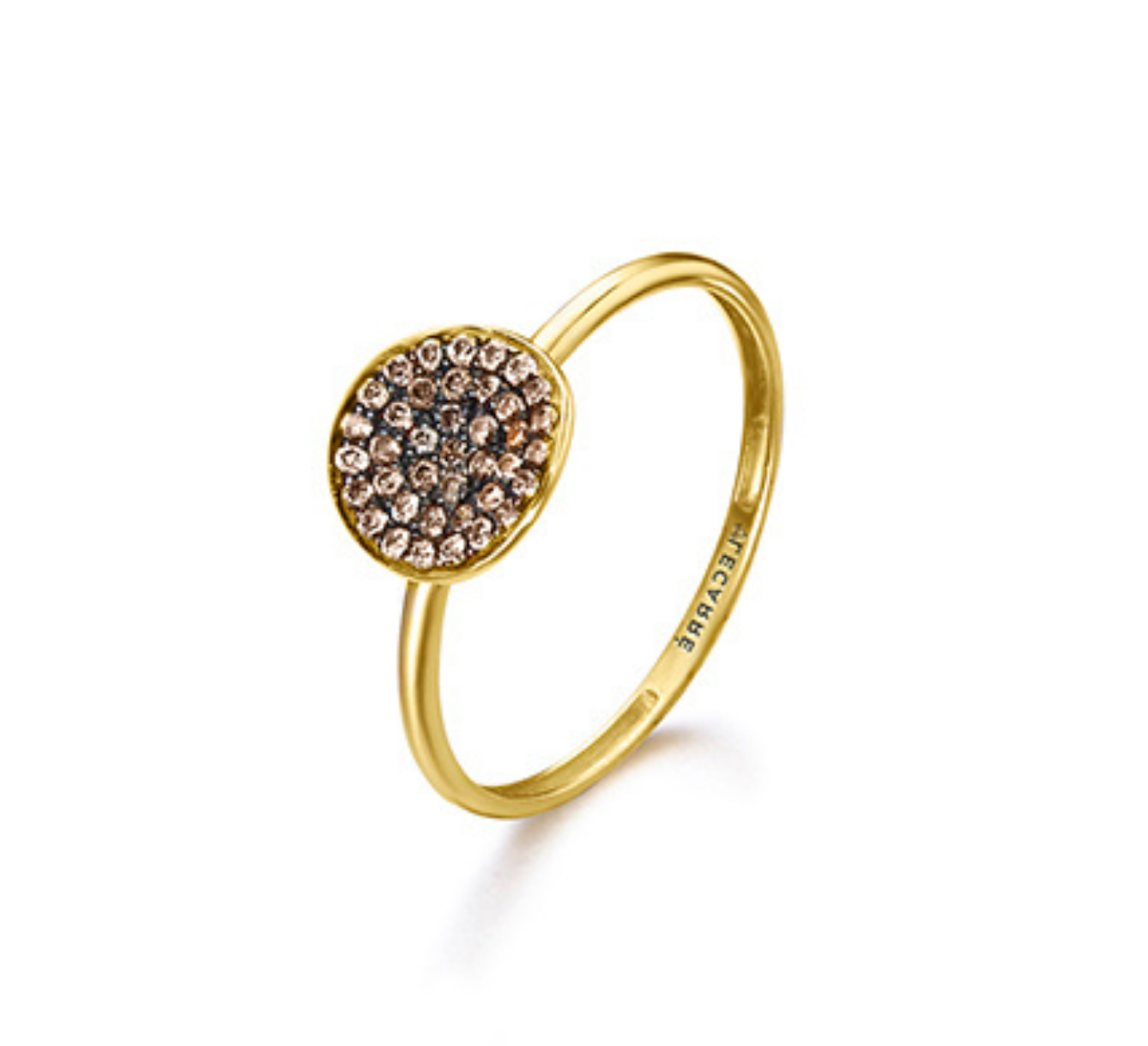 Vita-Ring in Gold und Braunen Diamanten LeCarré (GA150BR.19)