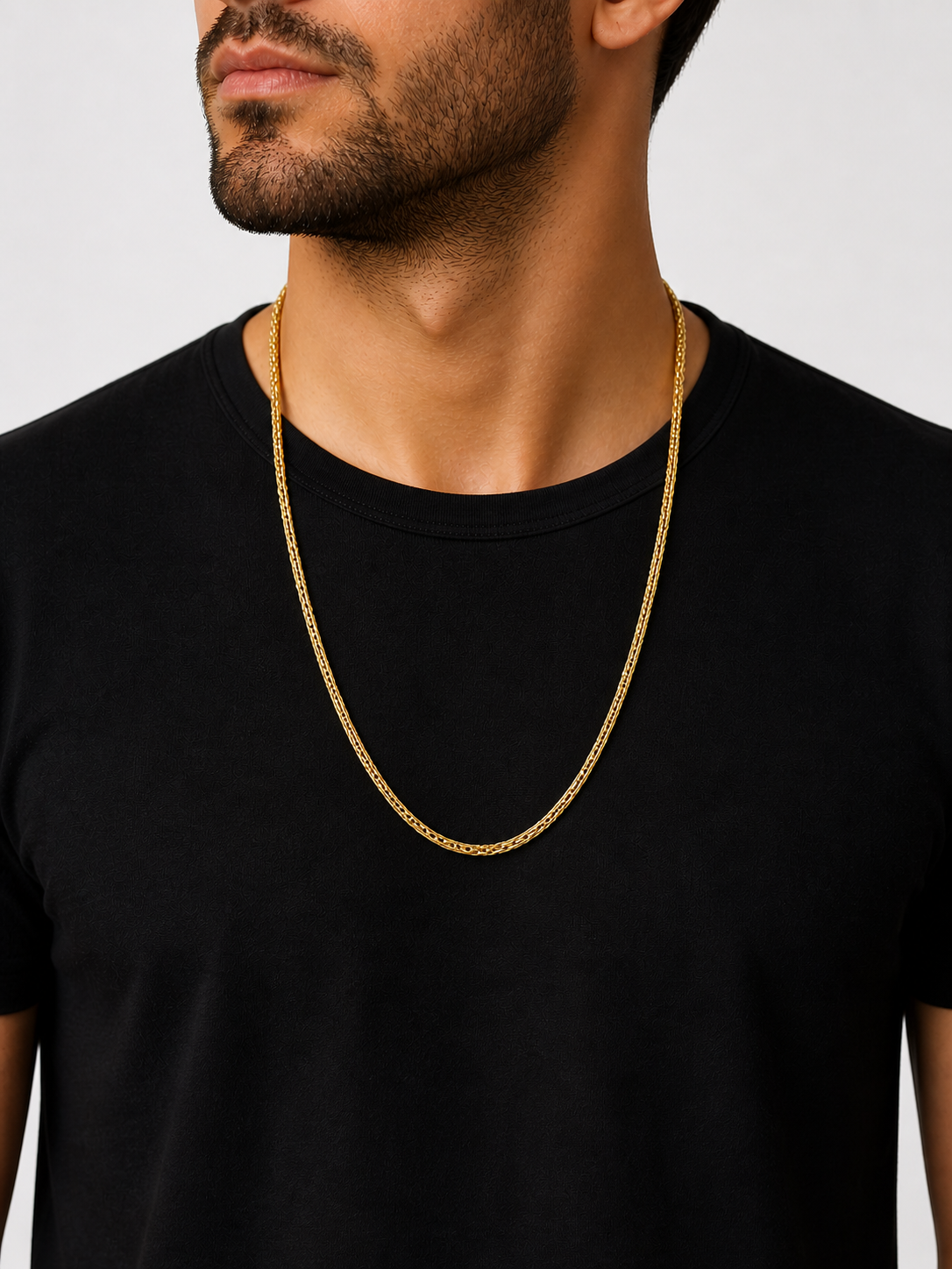 Königskette Herren 14K Gold (585) – 70 cm – Massiv & Zeitlos