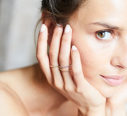 Bubbles-Ring in 18K Weißgold LeCarré (GA136OB.19)