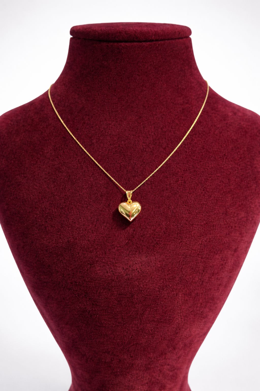 Elegante Herz Goldkette – 14 Karat (585)