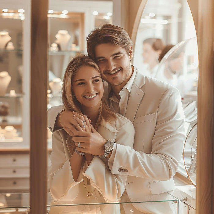 pinienmedia_happy_couple_in_jewellery_shop_who_just_bought_wedd_87a8c427-bbe6-4902-b194-5ef61f9e3be2.webp