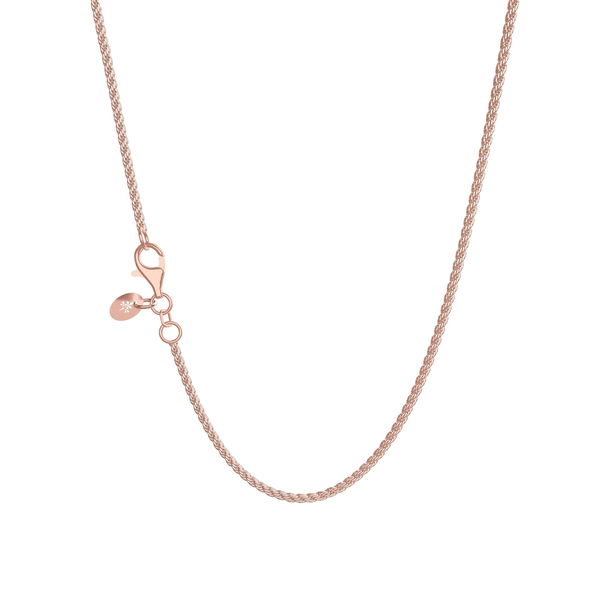 Kordelkette 1.2 Rosé-vergoldet (70cm)
