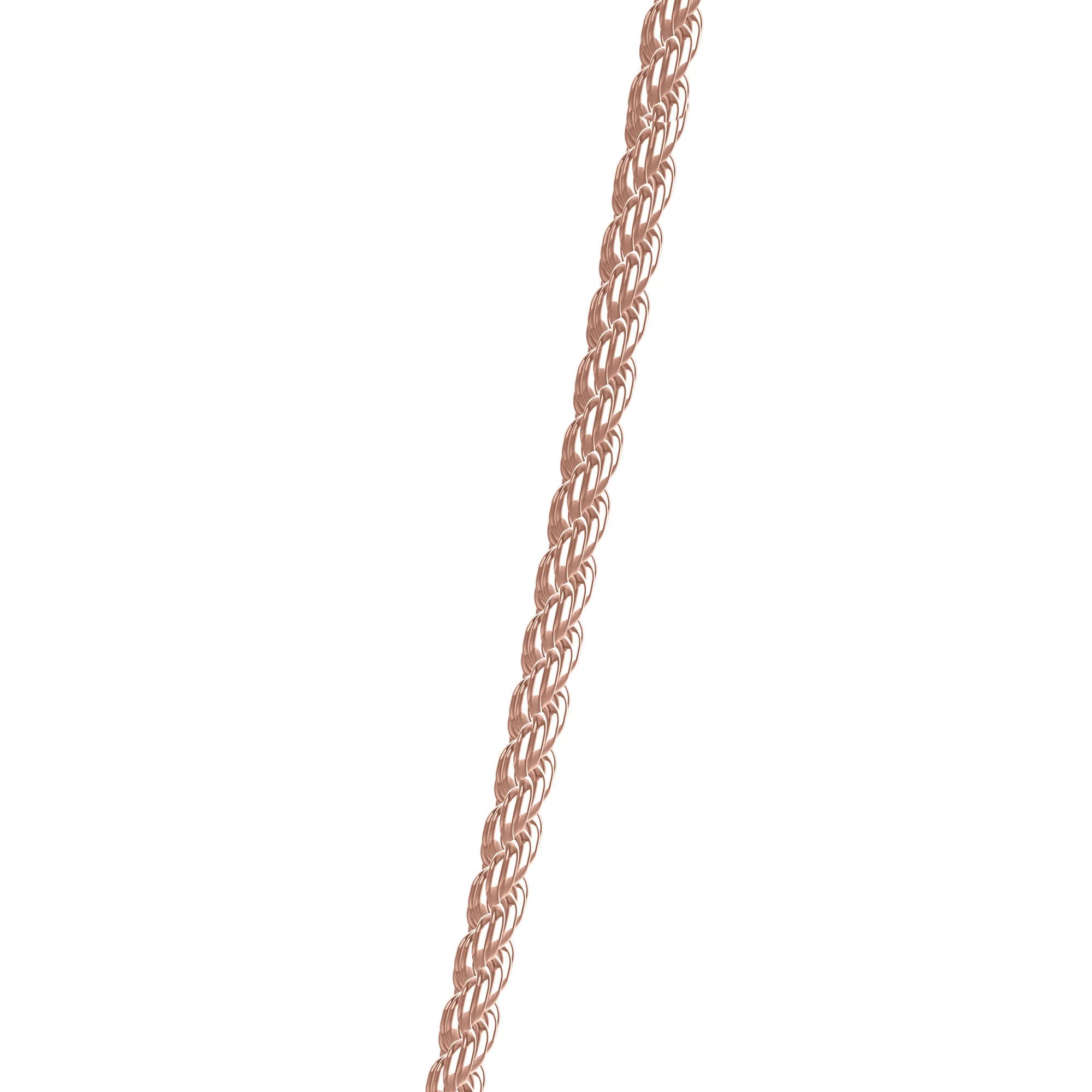 Kordelkette 1.2 Rosé-vergoldet (70cm)