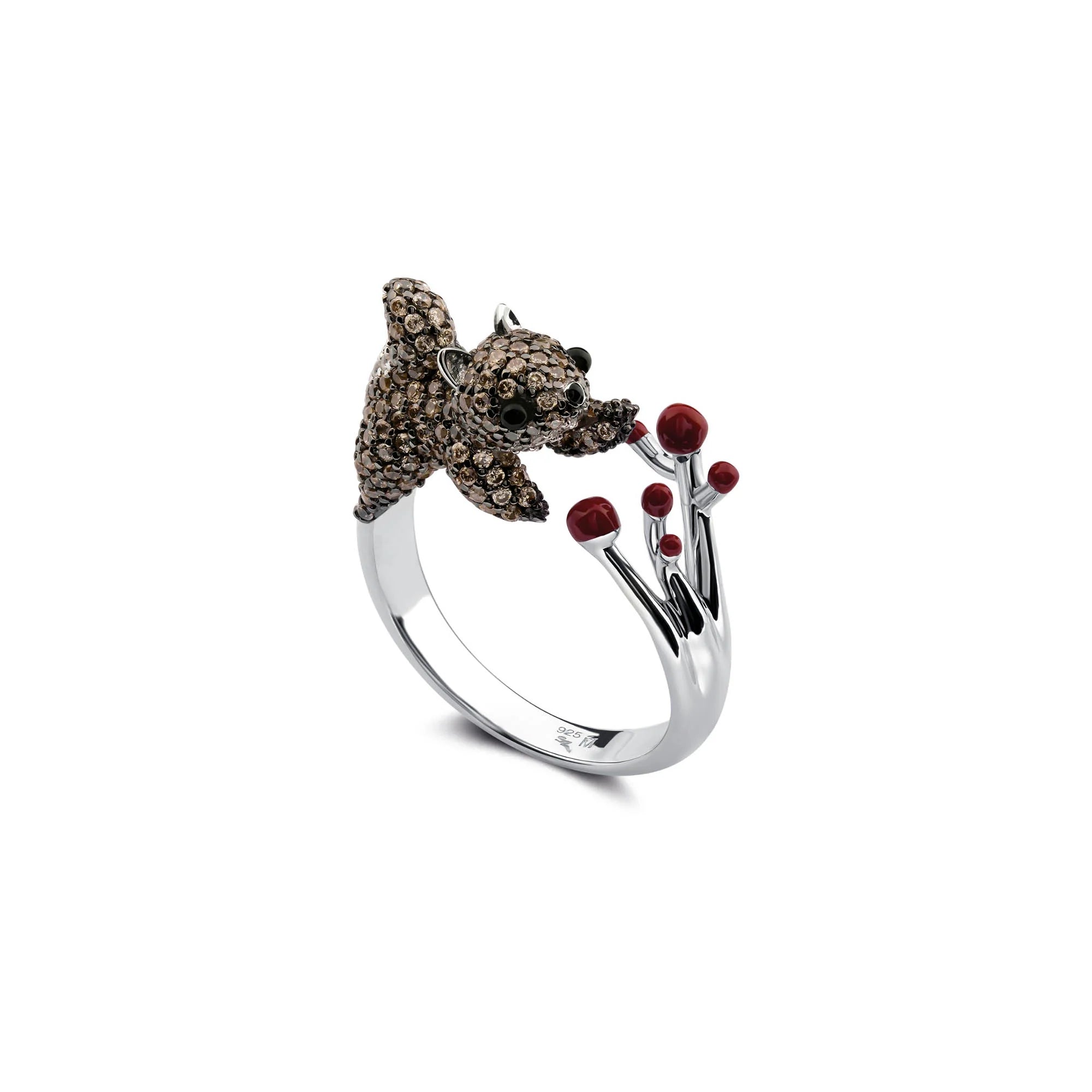 FLUFFY EICHHÖRNCHEN RING -SKU: SZA-1990-342-L